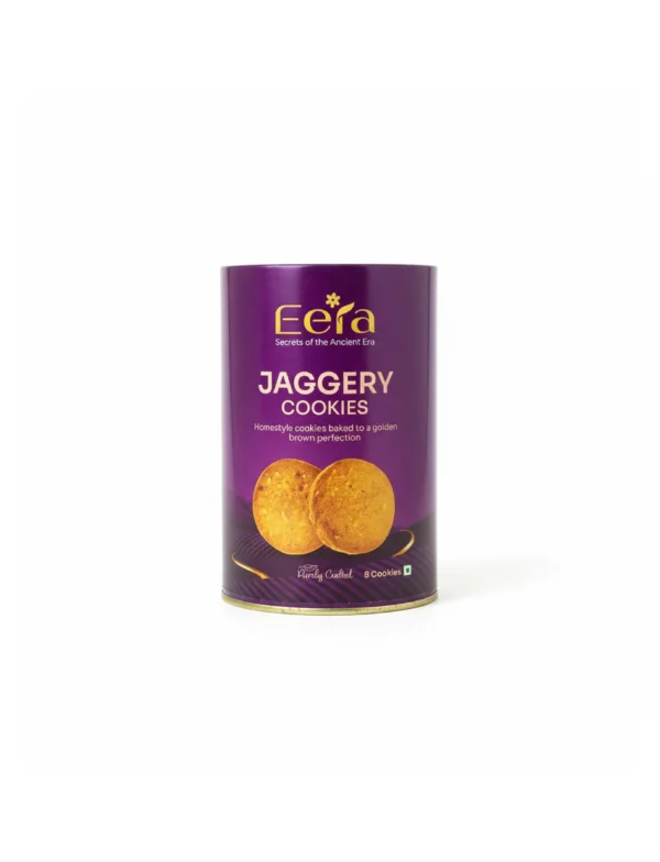 Jaggery Cookies (8 Cookies) – Natural Sweetness & Crunchy Goodness